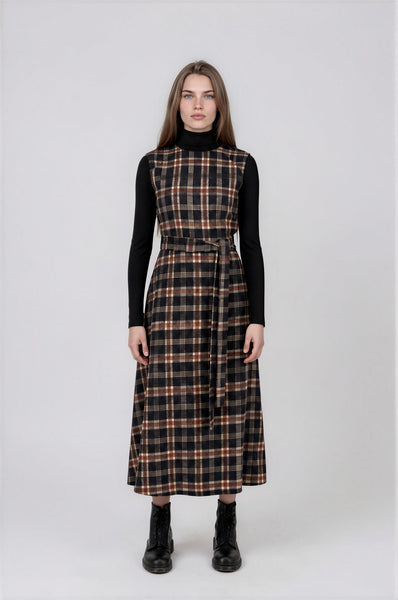 Ophelia Jumper Plaid #8876BRWN