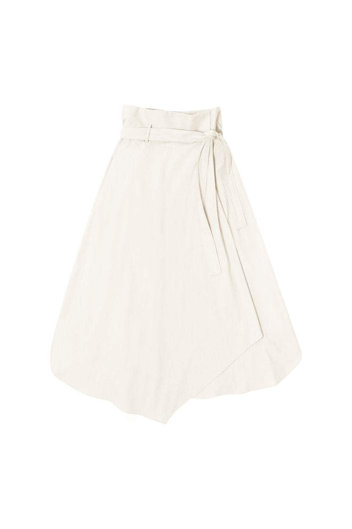 White Wrap Skirt