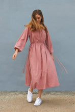 Load image into Gallery viewer, Rose Gathered Dress #1111