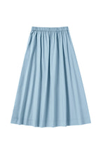 Load image into Gallery viewer, Light Blue Elastic Skirt #6162