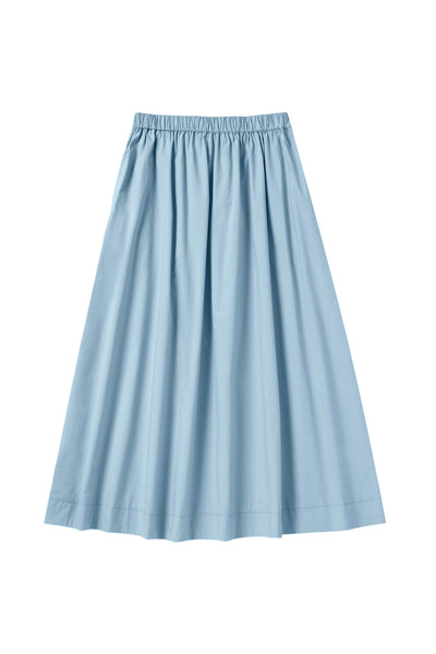 Light Blue Elastic Skirt #6162