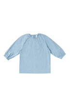 Load image into Gallery viewer, Light Blue Elastic Sleeve Top #6161