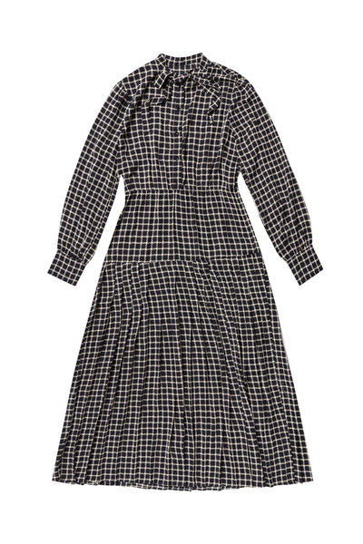 Check Print Dress #1533