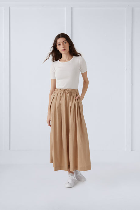 Beige Maxi Skirt #1505