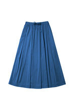 Load image into Gallery viewer, Ocean Dark Blue Maxi Skirt #1505