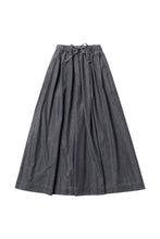 Load image into Gallery viewer, Grey Denim Maxi Skirt #1505