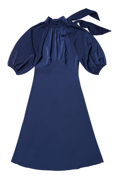 Fiona Dress in Navy #7978B