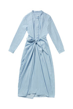Load image into Gallery viewer, Helena Dress in Blue Denim #7982D
