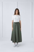 Load image into Gallery viewer, Green Maxi Skirt #1505