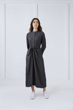 Load image into Gallery viewer, Helena Dress in Grey Denim #7982D
